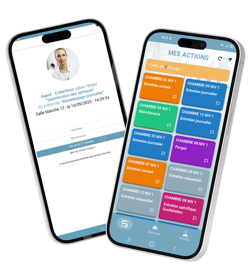 application ultra propreté