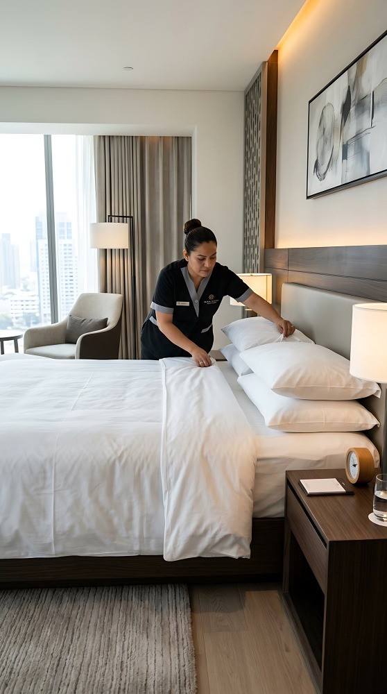 service nettoyage hôtel